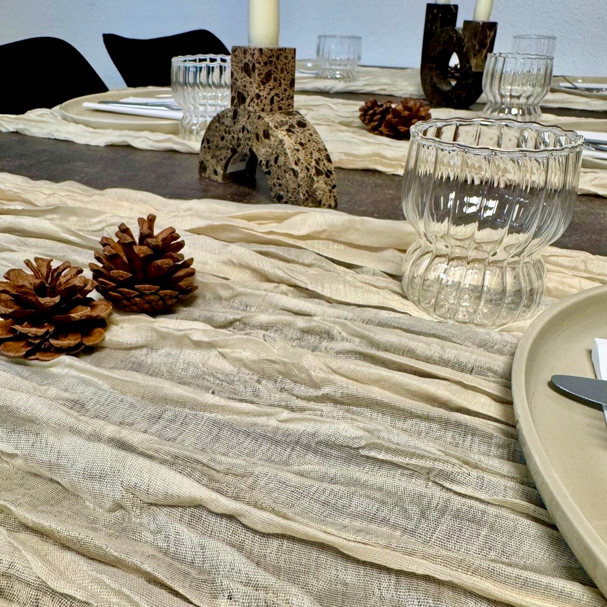 Tischläufer - Crease
