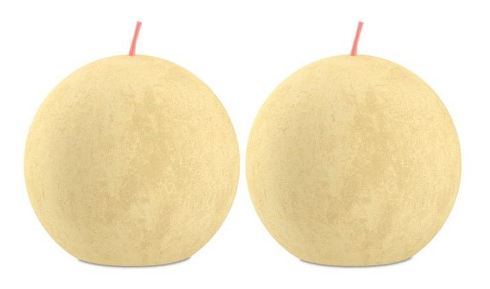 Kugelkerze- Rustik Shine ⌀76mm