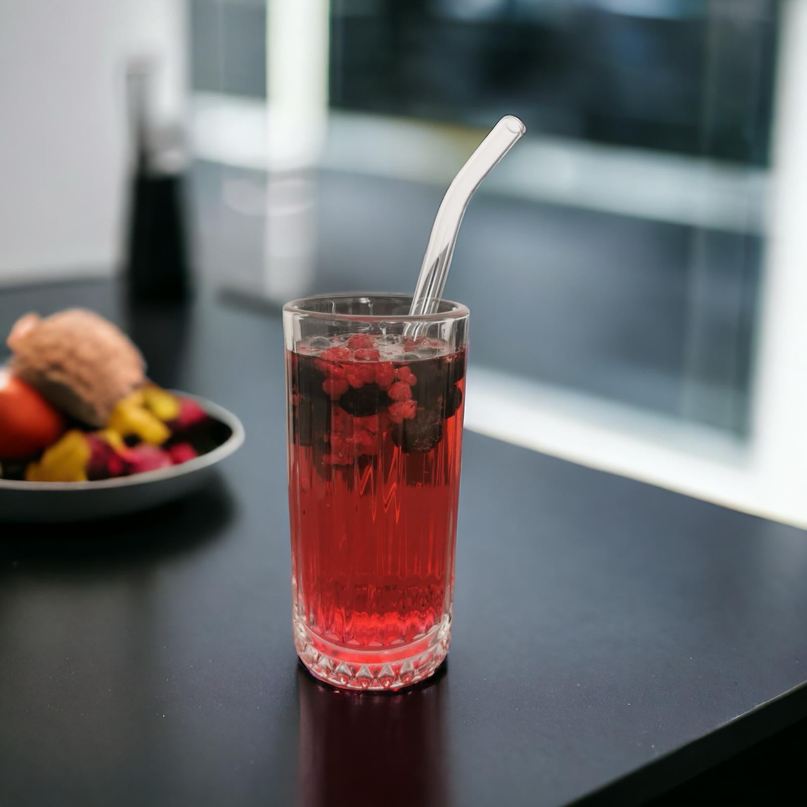 Glasstrohhalm - Curved