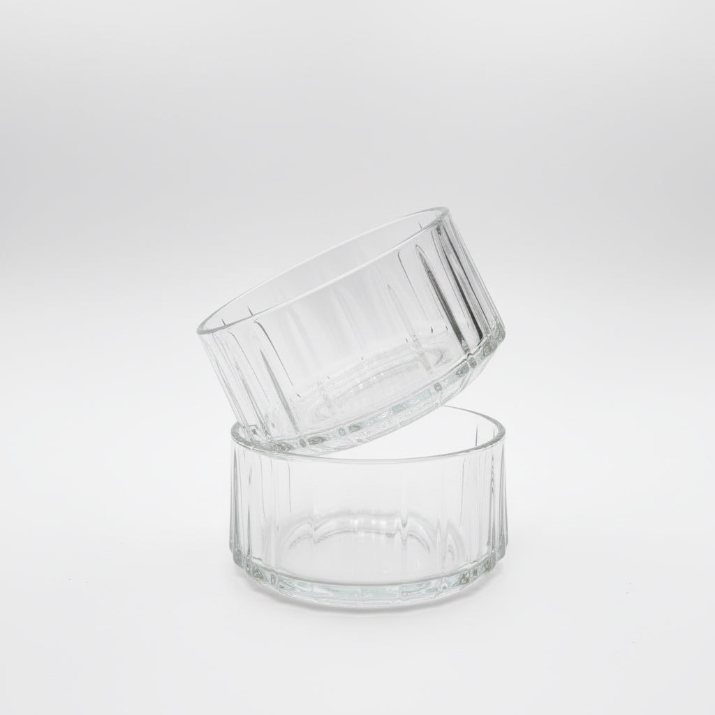 Glasschale Diamant