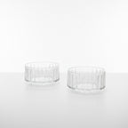 Glasschale Diamant