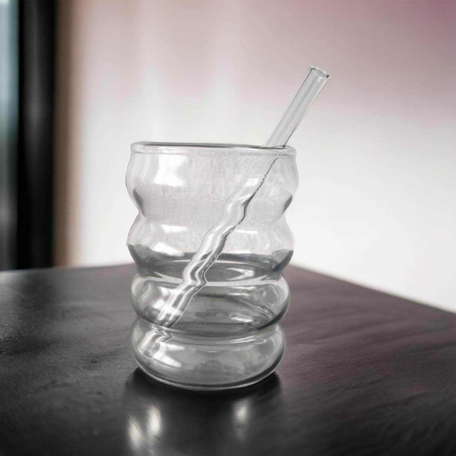 Glasstrohhalm - Short