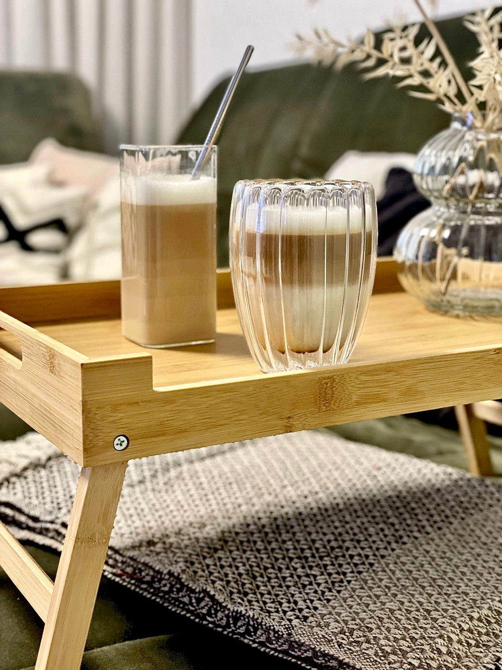 Glas "Riffle" doppelwandig