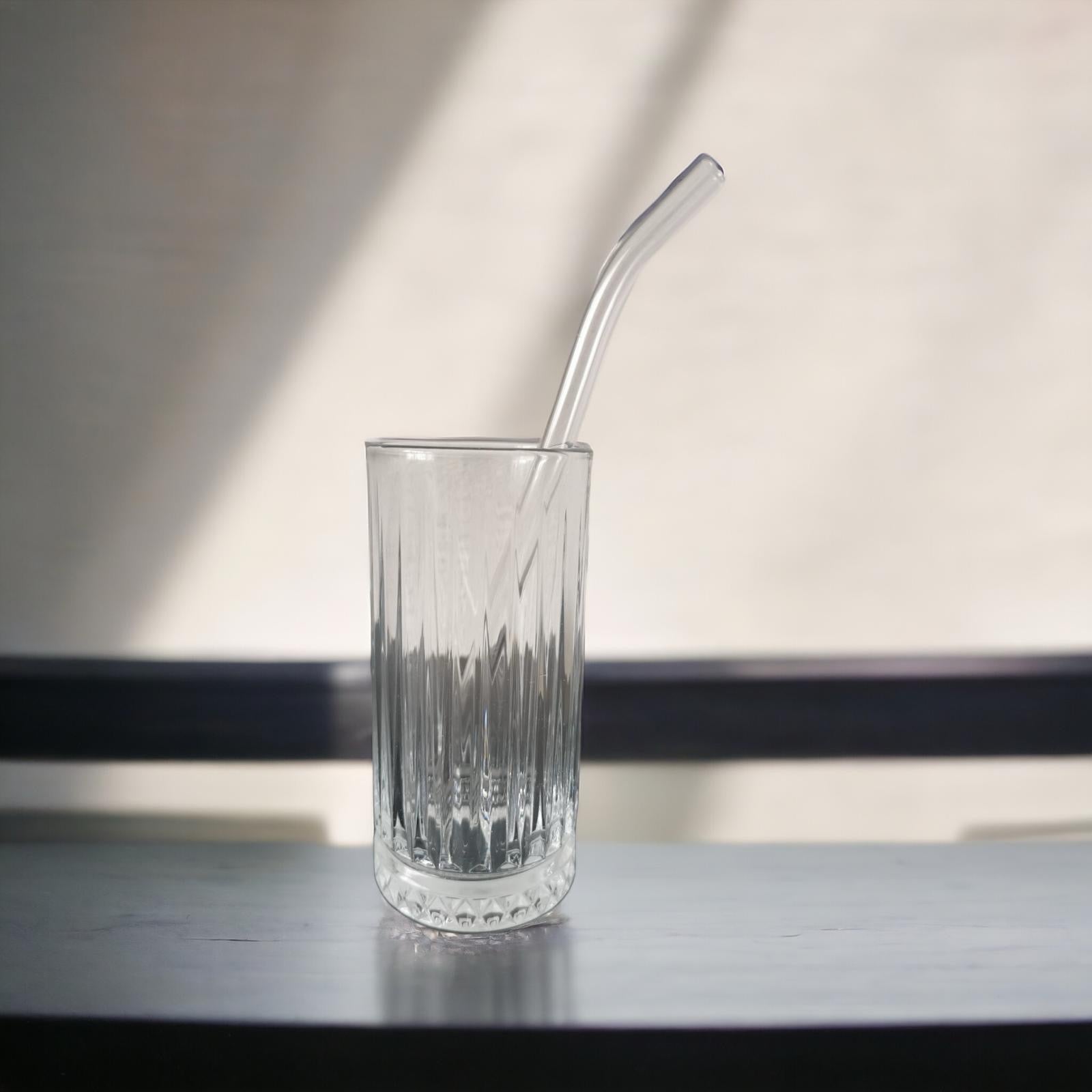 Glasstrohhalm - Curved