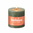 Stumpenkerzen - Rustik Shine ⌀100 x 100mm