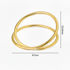 Serviettenringe - Goldy 6er Set