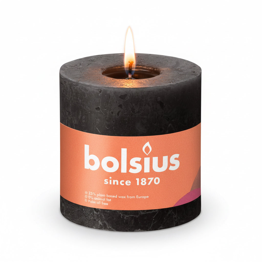 Stumpenkerzen - Rustik Shine ⌀100 x 100mm