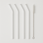 Glasstrohhalm - Curved