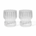 Glas "Ripped - curvy"