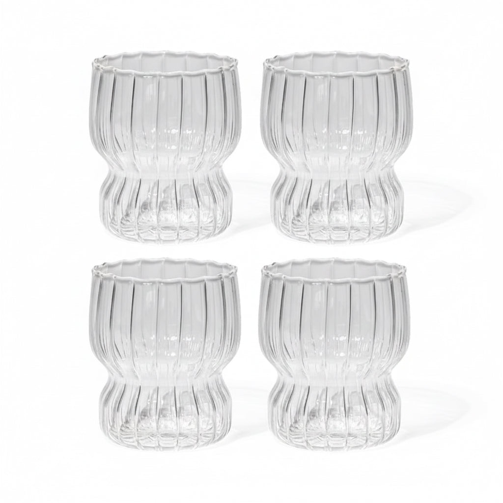 Glas "Ripped - curvy"