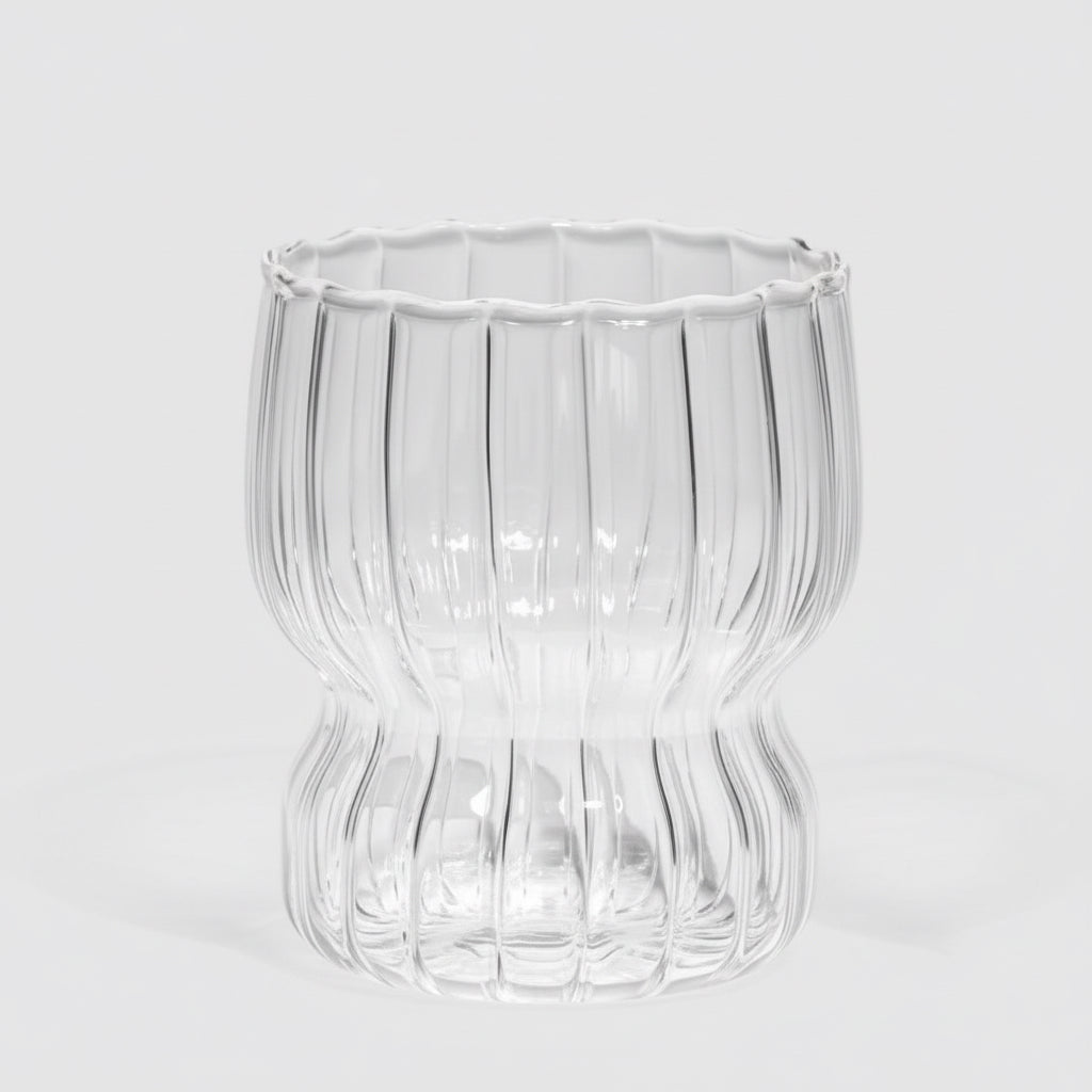 Glas "Ripped - curvy"