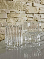 Glas "Ripped - curvy"