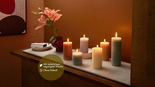 3-Docht Kerze ⌀140 x 90mm