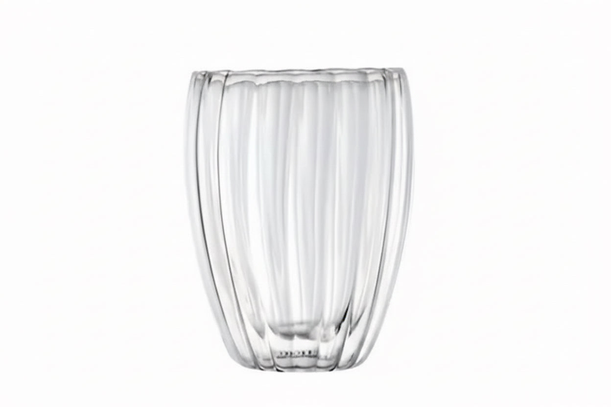 Glas "Riffle" doppelwandig